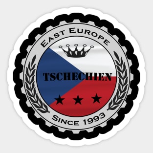 Tschechien Flagge Nation Bierdeckel Sticker
